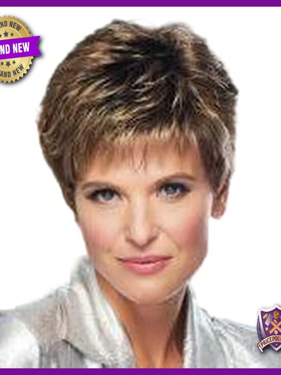 Synthetic Pixie Wig Heat Resistant Lightweight Short Boy Cut main image 4